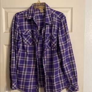 Women’s Duluth Trading flannel shirt